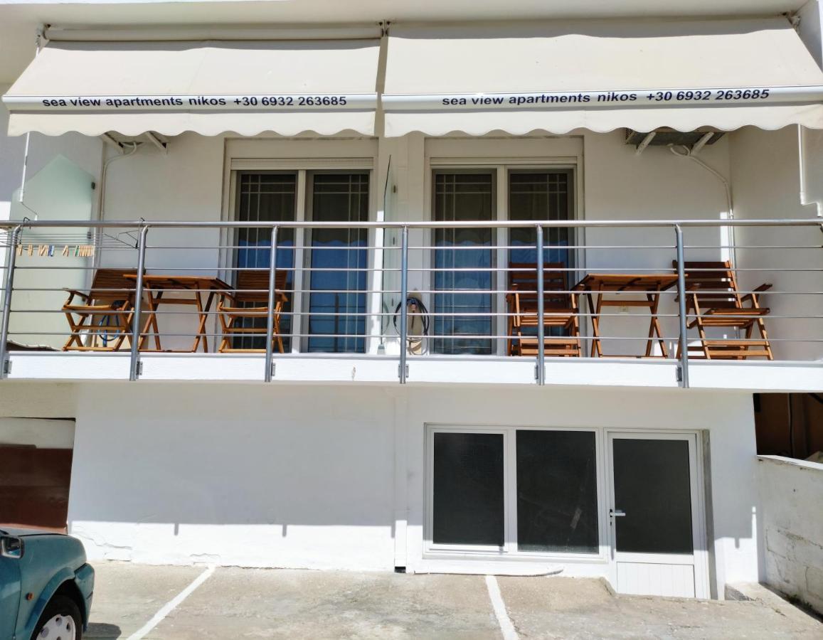 Sea View Apartments Nikos Néa Péramos Εξωτερικό φωτογραφία