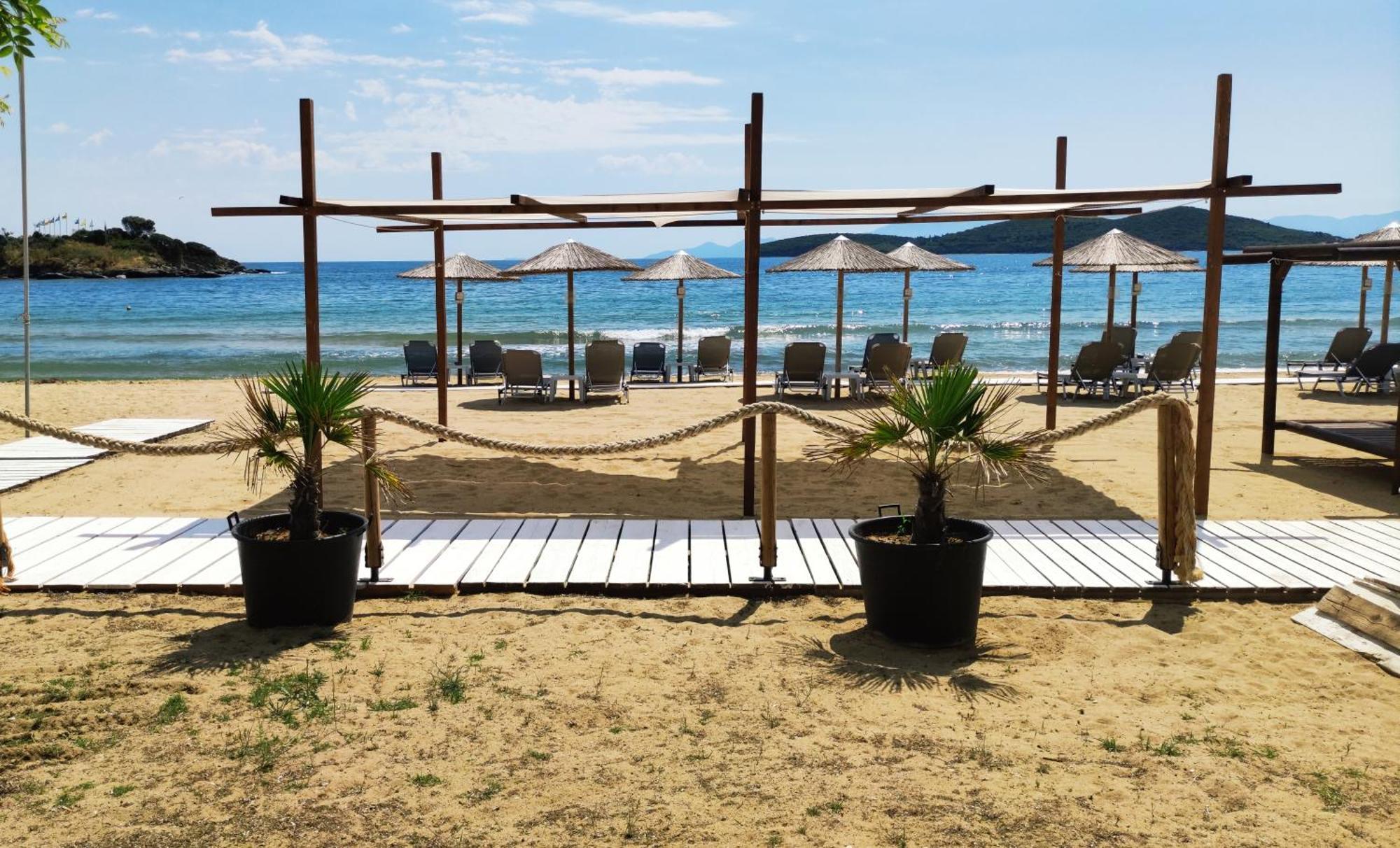Sea View Apartments Nikos Néa Péramos Εξωτερικό φωτογραφία
